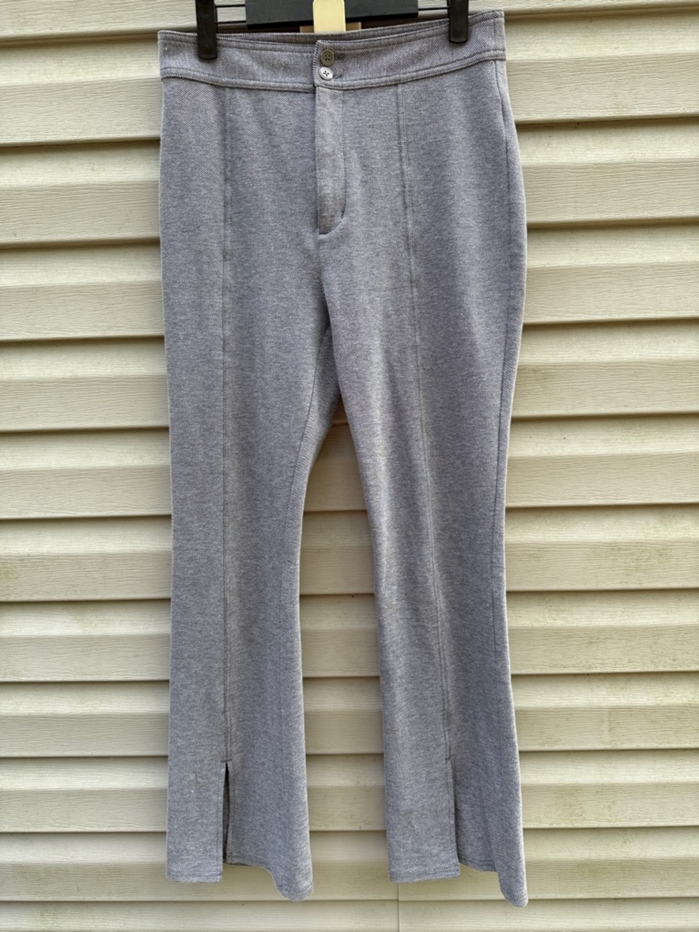 Anthropologie | Maeve Slit Front High Rise Flare Leg Pant size 8